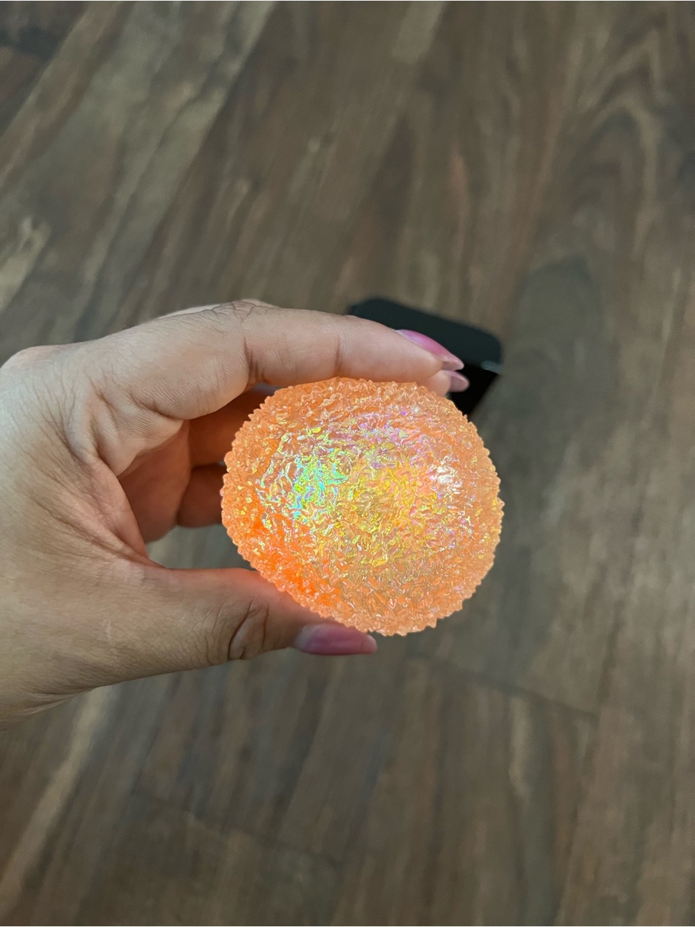 🧡✨Crystal Squish Stretch Ball – Stress Relief Fidget Toy | New in Box✨🧡